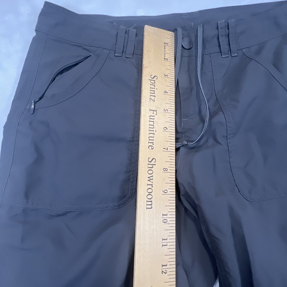 North‎ Face Horizon 2.0 Hiking Pants Women Size 8 Roll Tab Gray Camp Hike Fish - Picture 11 of 16